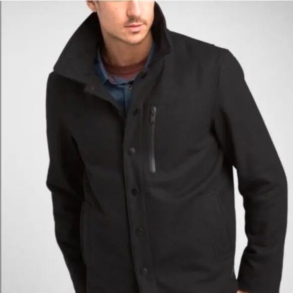 Prana Daemon Wool Peacoat size Large